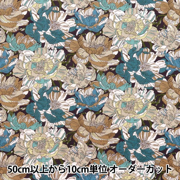 [Количество, начиная с 5] Ткань "Fabrics Liberty 60/2 Tenjiku Blackburn 3631226-XK" Liberty Japan