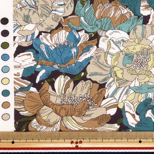 [Количество, начиная с 5] Ткань "Fabrics Liberty 60/2 Tenjiku Blackburn 3631226-XK" Liberty Japan