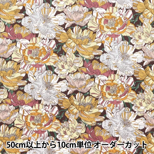[Количество, начиная с 5] Ткань "Fabrics Liberty 60/2 Tenjiku Blackburn 3631226-YK" Liberty Japan