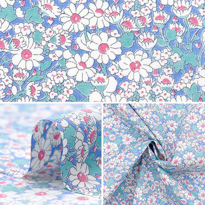 [5부터 시작하는 수량] 천・원단 "Liberty Fabrics Piccadilly Poplin Alice W 3635152-WP" Liberty Japan