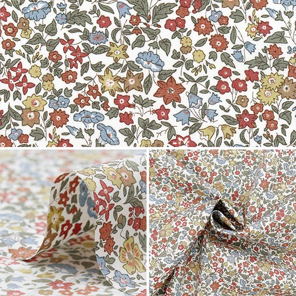 【数量5から】 生地 『リバティ・ファブリックス ピカデリーポプリン アヴァ 3632009-LCP』 Liberty Japan リバティジャパン