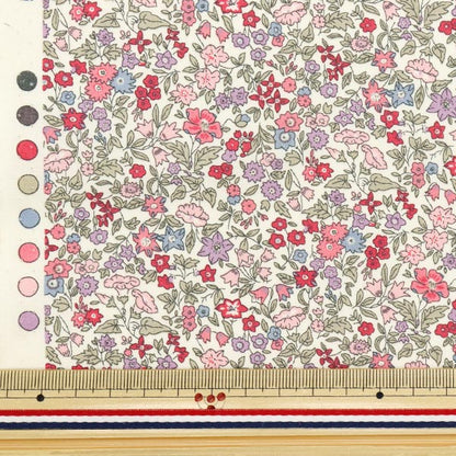 [Quantità a partire da 5] Tessuto "Liberty Fabrics Piccadilly Poplin Ava 3632009-CP" Liberty Japan