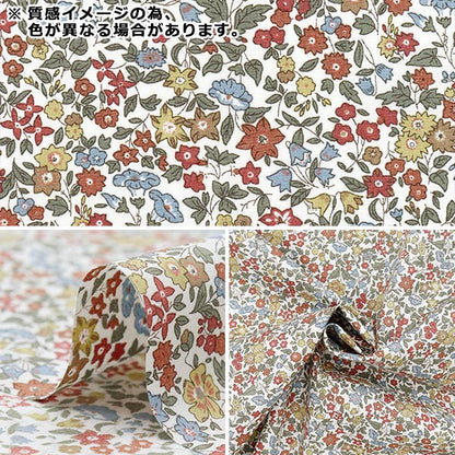 [Cantidad a partir de 5] Tela "Liberty Fabrics Piccadilly Poplin Ava 3632009-DP" Liberty Japan