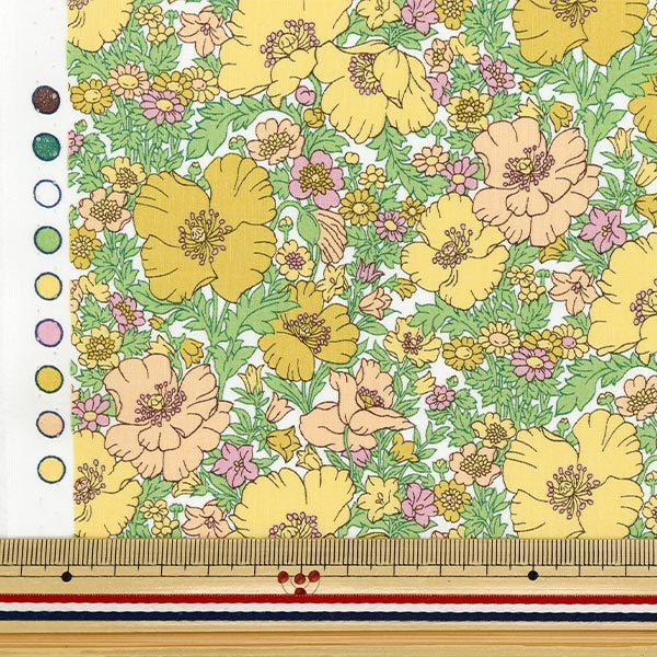 [Menge ab 5] Stoff "Liberty Fabrics Piccadilly Poplin Medu Song 3632126-BP" Liberty Japan