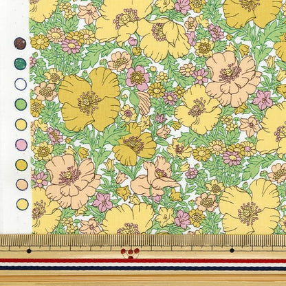[Menge ab 5] Stoff "Liberty Fabrics Piccadilly Poplin Medu Song 3632126-BP" Liberty Japan