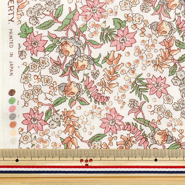 [數量從5開始] 織物 “ Liberty Fabrics Flanders亞麻Cerlia 363J4224-J25A" Liberty Japan