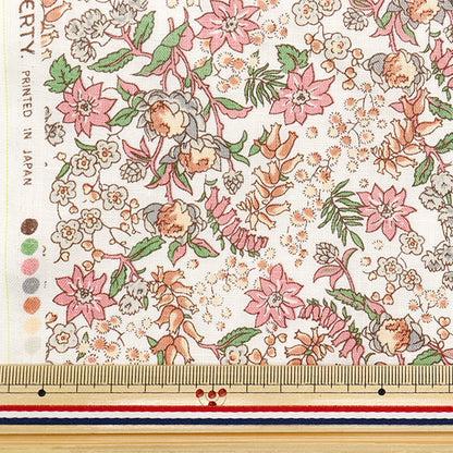 [數量從5開始] 織物 “ Liberty Fabrics Flanders亞麻Cerlia 363J4224-J25A" Liberty Japan