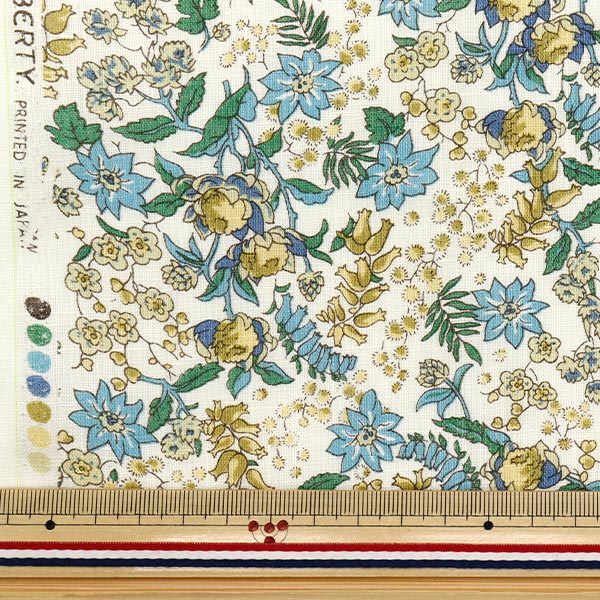 [数量从5开始] 织物 “ Liberty Fabrics Flanders亚麻Cerlia 363J4224-J25D" Liberty Japan
