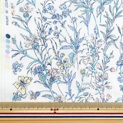 [Quantità a partire da 5] Tessuto "Liberty Fabrics Flanders Linen Butterfly Medu 363J4226-J25F" Liberty Japan