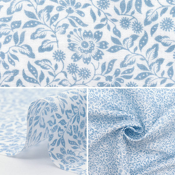 [Quantity starting from 5] Fabric Liberty Fabrics Flanders Linen Mary Crane 3635121-25A" Liberty Japan