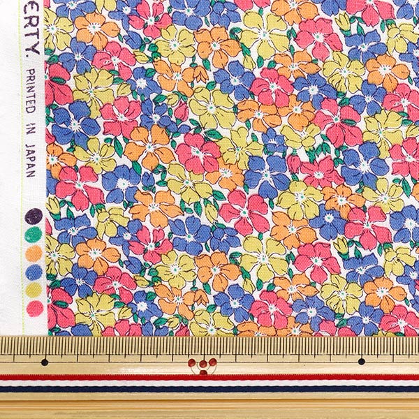 [Quantità a partire da 5] Tessuto "Liberty Fabrics Flanders Linen Sadie Rose 3635127-25C" Liberty Japan