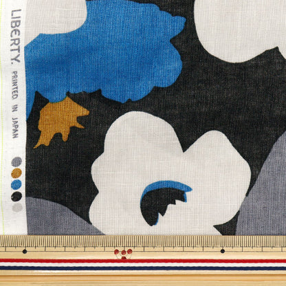 [Quantity starting from 5] Fabric "Liberty Fabrics Flanders Linen Verve Pop 3635139-J25D" Liberty Japan