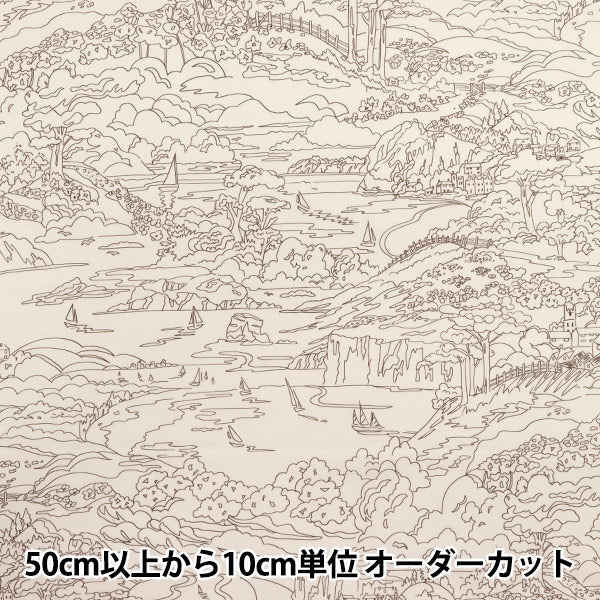 [Quantité à partir de 5] Tissu "Liberty Fabrics Organic"Pelouse Tana Seaside Rumble 157J7490225DU" Liberty Japan