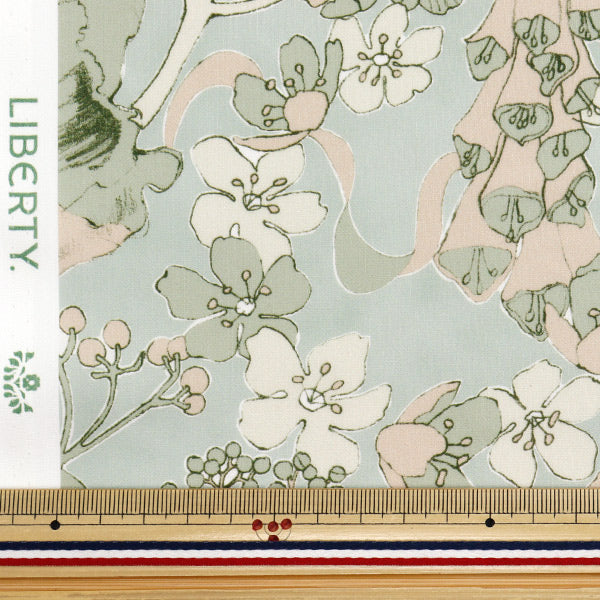 [Quantità a partire da 5] Tessuto "Liberty Fabrics Organic"tana de pelouse Moonlight Garden 157J7490525AU" Liberty Japan