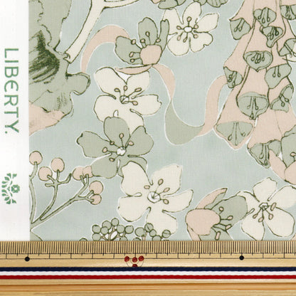 [Quantità a partire da 5] Tessuto "Liberty Fabrics Organic"tana de pelouse Moonlight Garden 157J7490525AU" Liberty Japan