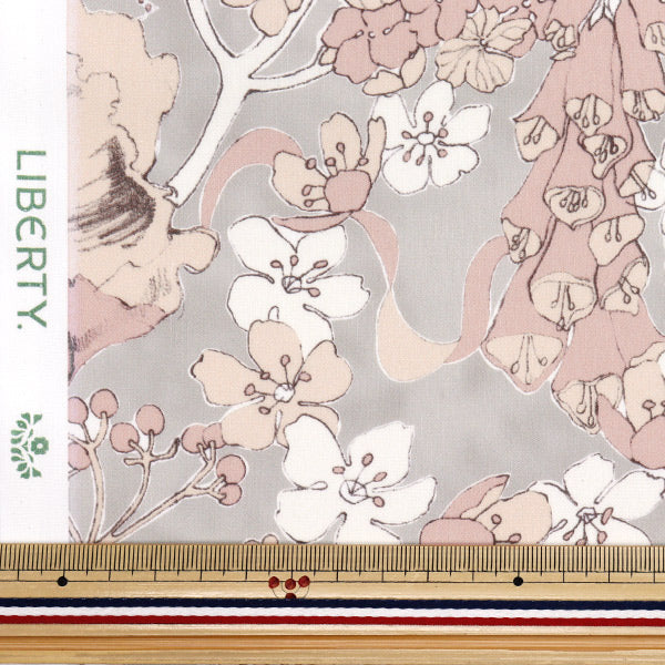 [Quantity starting from 5] Fabric "Liberty Fabrics Organic"Tana lawn Moonlight Garden 157J7490525BU" Liberty Japan