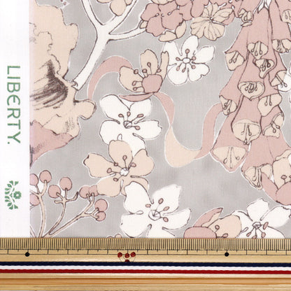 [Quantity starting from 5] Fabric "Liberty Fabrics Organic"Tana lawn Moonlight Garden 157J7490525BU" Liberty Japan