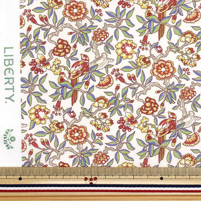 [Quantité à partir de 5] Tissu "Liberty Fabrics Organic"Pelouse Tana Paraaquet Tree 157J7490625AU" Liberty Japan