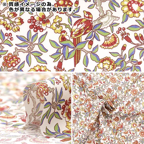 [Quantité à partir de 5] Tissu "Liberty Fabrics Organic"Pelouse Tana Paraquet 157J7490625bu" Liberty Japan