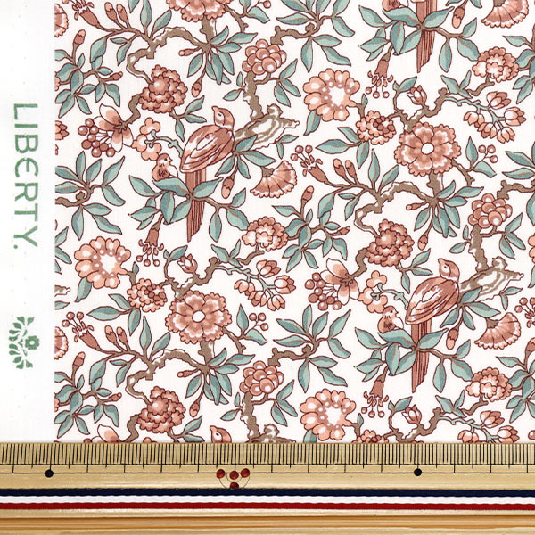 [Quantity starting from 5] Fabric "Liberty Fabrics Organic"Tana lawn Paraquet Tree 157J7490625CU" Liberty Japan