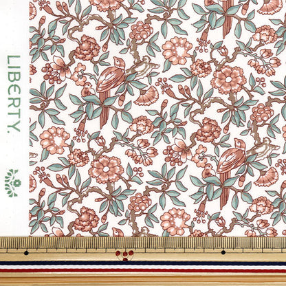 [Quantity starting from 5] Fabric "Liberty Fabrics Organic"Tana lawn Paraquet Tree 157J7490625CU" Liberty Japan