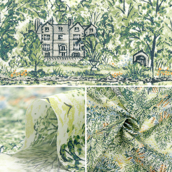 [5부터 시작하는 수량] 천・원단 "리버티 직물 유기농"타나론 Glencott House 157J7490725AU" Liberty Japan