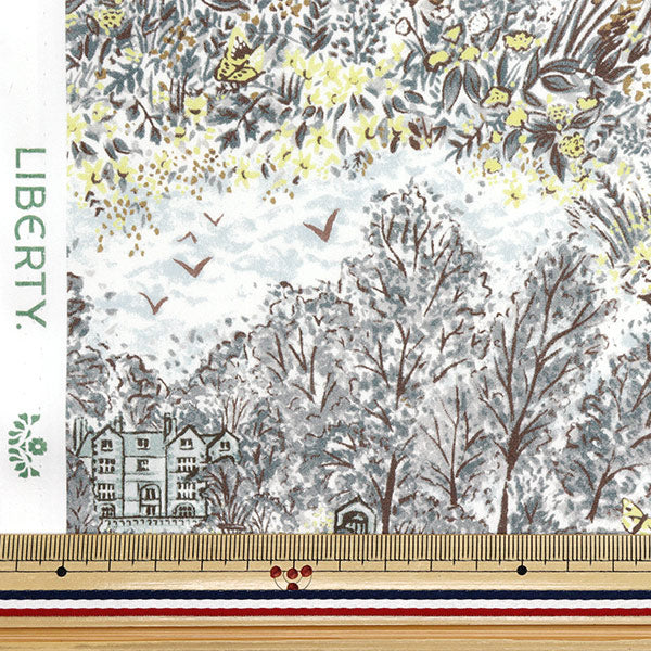 [Quantité à partir de 5] Tissu "Liberty Fabrics Organic"Pelouse Tana House Glencott 157J7490725BU" Liberty Japan