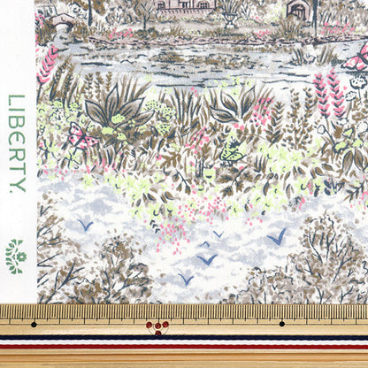 [Quantité à partir de 5] Tissu "Liberty Fabrics Organic"Pelouse Tana House Glencott 157J7490725DU" Liberty Japan
