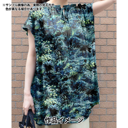 [Quantité à partir de 5] Tissu "Liberty Fabrics Organic"Pelouse Tana Ottaria 157J7490825DU" Liberty Japan