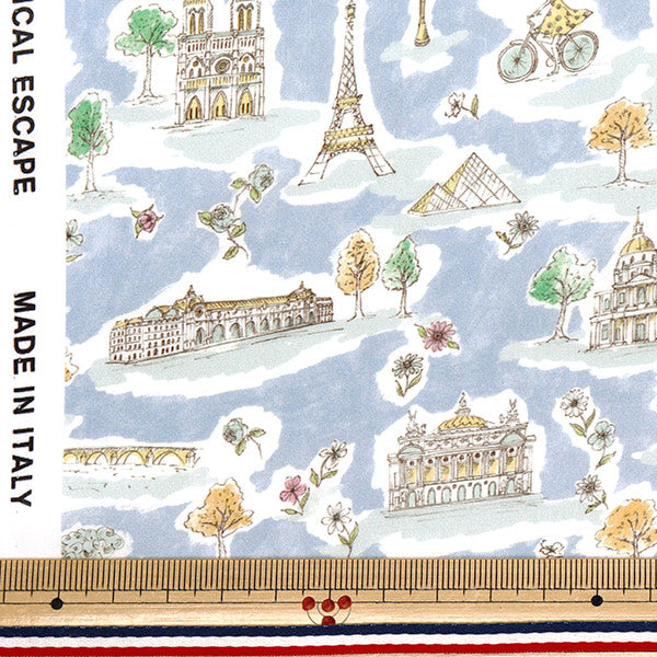 [Cantidad a partir de 5] Tela "Liberty Fabrics" Césped Tana Postal de París 363J7401-25au" Liberty Japan