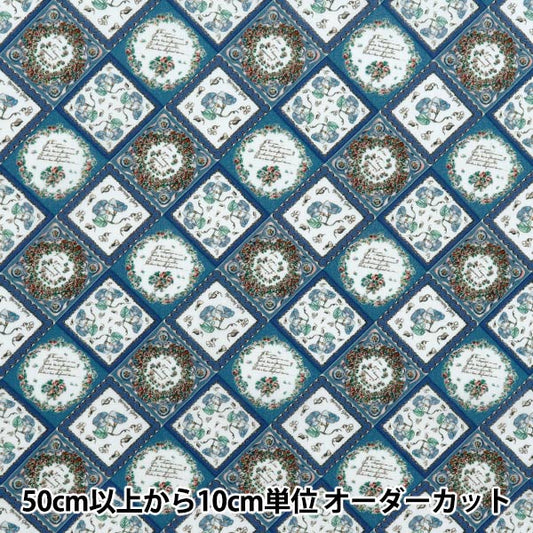 [Количество, начиная с 5] Ткань "Свободные ткани" Тана газон Fleur Furard 363J7402-25BU" Liberty Japan