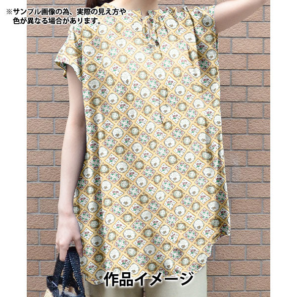 【数量5から】 生地 『リバティ・ファブリックス タナローン フルール・フーラード 363J7402-25DU』 Liberty Japan リバティジャパン