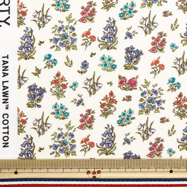 [الكمية تبدأ من 5] الأقمشة "الحرية الأقمشة" عشب التانا المحفوظات Spliegs 363J7407-25BU" Liberty Japan