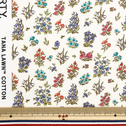 [الكمية تبدأ من 5] الأقمشة "الحرية الأقمشة" عشب التانا المحفوظات Spliegs 363J7407-25BU" Liberty Japan