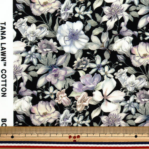 【数量5から】 生地 『リバティ・ファブリックス タナローン サマー・ガーデン 363J7408-25BU』 Liberty Japan リバティジャパン