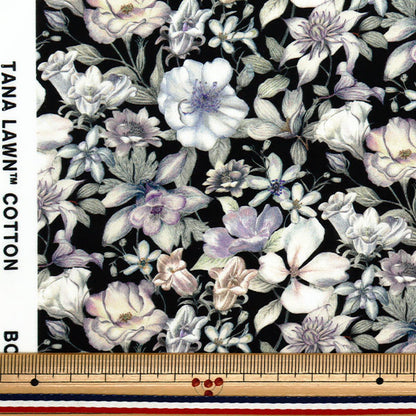 【数量5から】 生地 『リバティ・ファブリックス タナローン サマー・ガーデン 363J7408-25BU』 Liberty Japan リバティジャパン