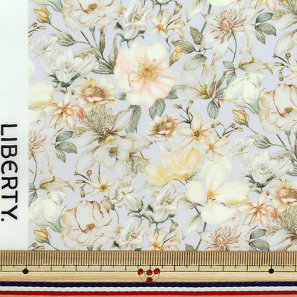 【数量5から】 生地 『リバティ・ファブリックス タナローン サマー・ガーデン 363J7408-25CU』 Liberty Japan リバティジャパン