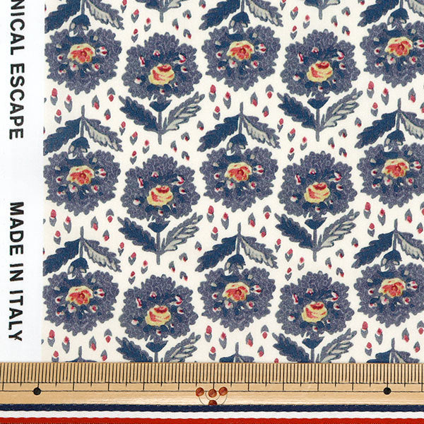 【数量5から】 生地 『リバティ・ファブリックス タナローン ローズマリー・パス 363J7410-25BU』 Liberty Japan リバティジャパン