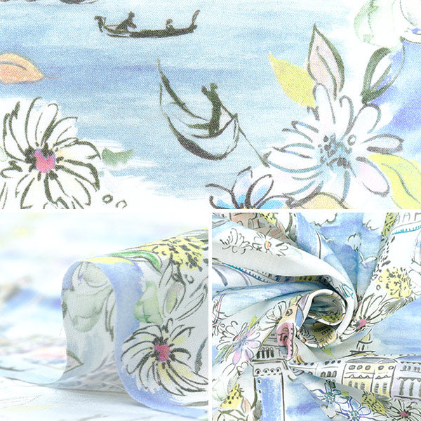 [Quantità a partire da 5] Tessuto "Liberty Fabrics" tana de pelouse Venezia 363J7412-25AU" Liberty Japan