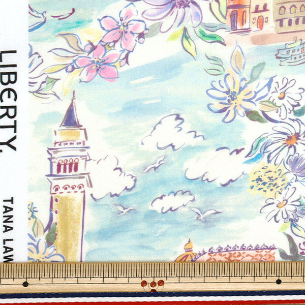 [Quantità a partire da 5] Tessuto "Liberty Fabrics" tana de pelouse Venezia 363J7412-25CU" Liberty Japan