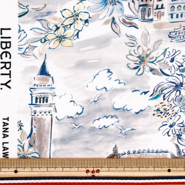[Quantity starting from 5] Fabric "Liberty Fabrics" Tana lawn Venice 363J7412-25DU" Liberty Japan