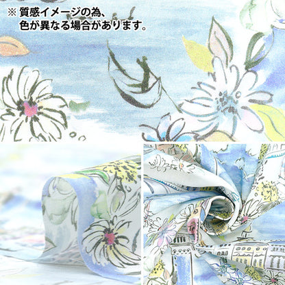 [Quantity starting from 5] Fabric "Liberty Fabrics" Tana lawn Venice 363J7412-25DU" Liberty Japan