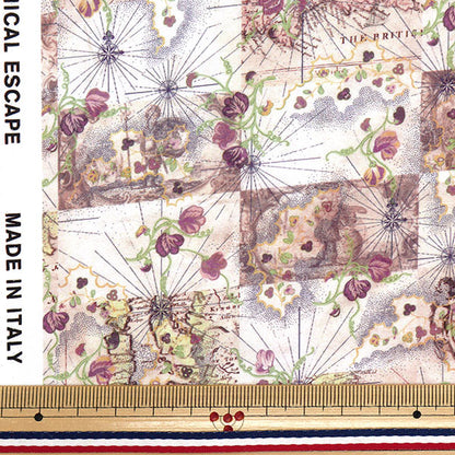 [الكمية تبدأ من 5] الأقمشة "الحرية الأقمشة" عشب التانا خريطة شهر العسل 363J7413-25DU" Liberty Japan