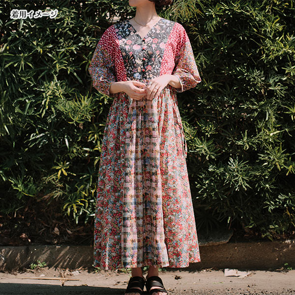 洋裁キット 『Pattern Label×maiando Made With Liberty Fabric パネル