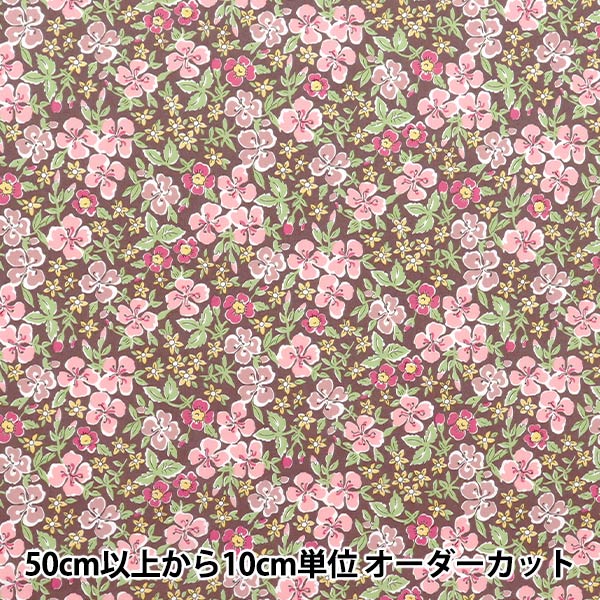 [Quantité à partir de 5] Tissu "Fabrics Liberty" Pelouse Tana Flowers Sedon DC34896-J25A" Liberty Japan