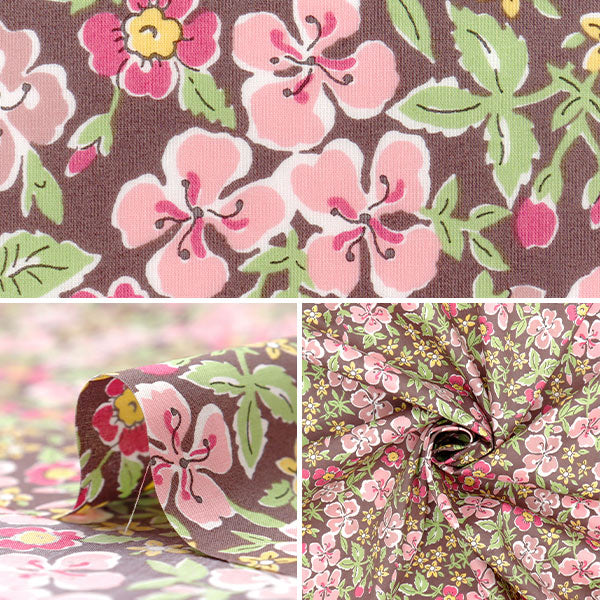 [Quantité à partir de 5] Tissu "Fabrics Liberty" Pelouse Tana Flowers Sedon DC34896-J25A" Liberty Japan