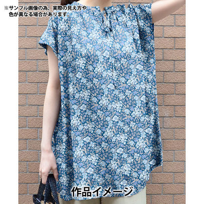 [Quantité à partir de 5] Tissu "Fabrics Liberty" Pelouse Tana Flowers Sedon DC34896-J25C" Liberty Japan