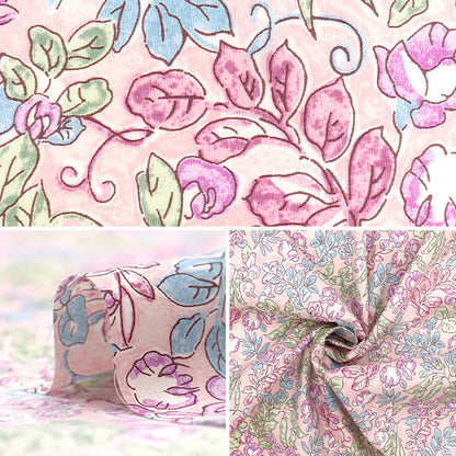 [Quantità a partire da 5] Tessuto "Liberty Fabrics" tana de pelouse Sweet Pea Leaf DC34898-J25A" Liberty Japan