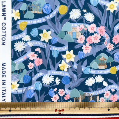 [الكمية تبدأ من 5] الأقمشة "الحرية الأقمشة" عشب التانا Park Posey 363J7345225DU" Liberty Japan