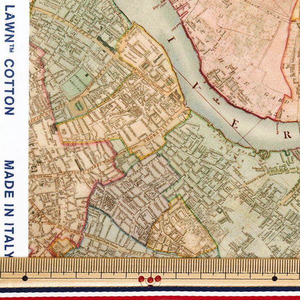 [Quantité à partir de 5] Tissu "Fabrics Liberty" Pelouse Tana Transportpatchwork 363J7345425AU" Liberty Japan